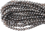 45PCS 8mm Natural Ice Obsidian Gemstone Round Loose Beads Crystal Energy Stone - Image 3