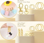 BESARME 1130PCS Keychain Making Kit Jump Rings - Image 4