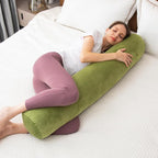 1 MIDDLE ONE Bolster Pillow for Bed, Long Round Body Pillow for Adults - Image 6