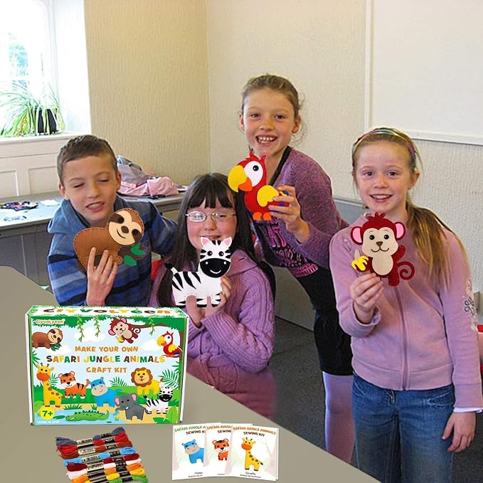 CiyvoLyeen Kids Sewing Kit Crafts - Image 7