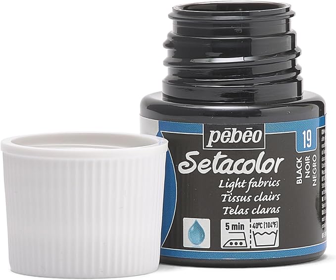 Pebeo Setacolor Light Fabrics Paint 45-Milliliter Bottle - Image 2
