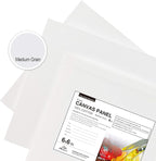 PHOENIX Small Painting Canvas Panels 6x6 Inch, 12 Value Pack - 8 Oz Triple - Image 3