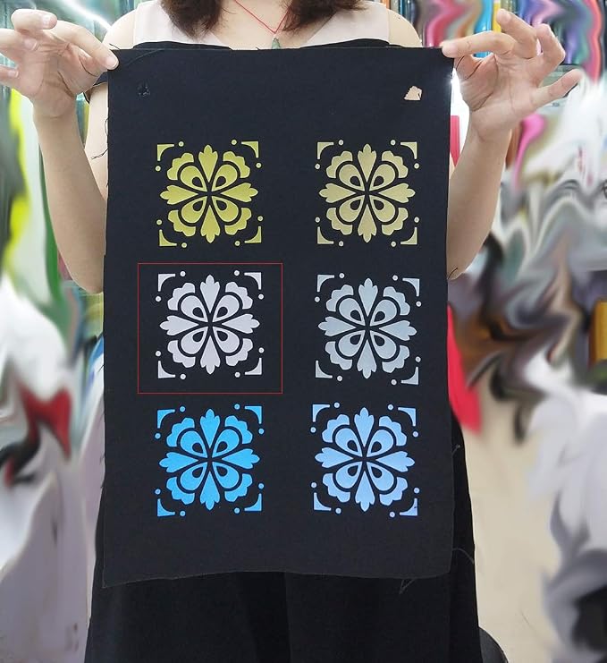 guangyintong Heat Transfer Vinyl Grey HTV Rolls, Glossy Surface Grey HTV Vinyl - Image 5