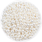 Pearl Beads, Anezus 800pcs Ivory Pearl Craft Beads Loose Pearls by anezus