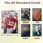 Mlikero 600 Count Card Sleeves, Polypropylene, Fit - Image 5