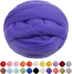 JeogYong Needle Felting Wool, 3.53oz Wool Roving Chunky Wool Yarn, Wet Felting by JeogYong