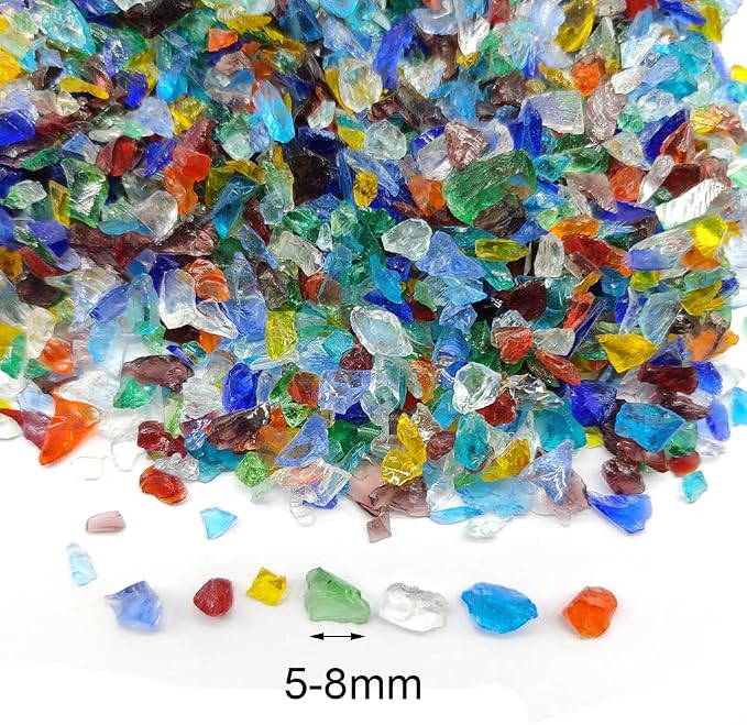 1.3 LB Crushed Glass Broken Glass Pieces - Image 6