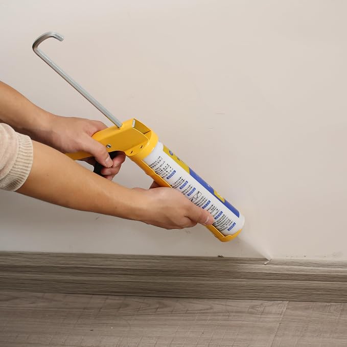Bates- Caulking Silicone Gun, 10:1 Thrust Ratio, Hand Caulking Guns, No Drip - Image 5
