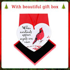 WaaHome Memorial Christmas Ornaments Red Cardinal Christmas Tree Ornaments - Image 6
