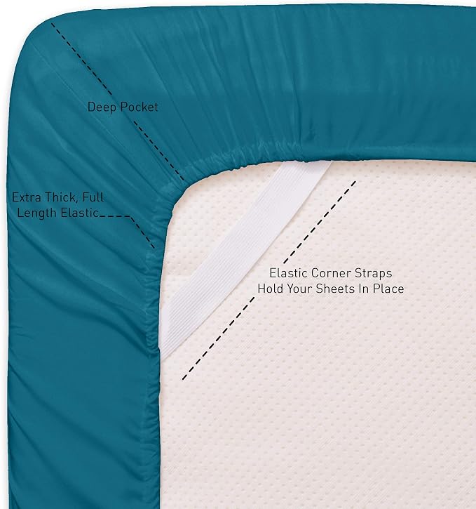 Cal King Size Bed Sheets - Image 4