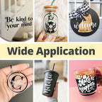 HTVRONT Black Permanent Vinyl, Cameo Cutters, Scrapbooking, Die Cutters - Image 7