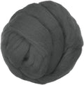PATIKIL Wool Roving Yarn, 250G/8.8OZ Felting Wool Pure Roving Yarn, Drak Gray by PATIKIL