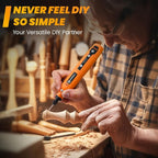 HARDELL Mini Cordless Rotary Tool, 5-Speed and USB Charging Rotary Tool Kit - Image 3