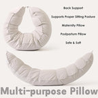 Peallow – Long Round Body Pillow - Image 7