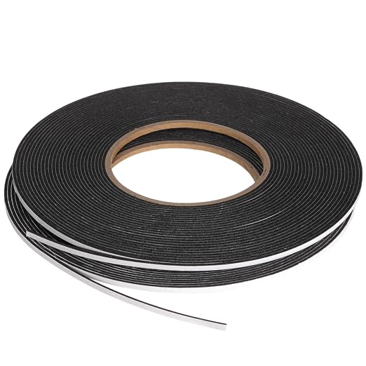 Tatuo 2 Rolls Double Sided Foam Tape PE Foam Tape Sponge Soft Mounting Adhesive by Tatuo
