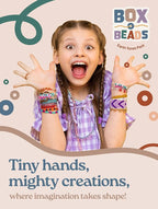 Box-O-Beads Earth Tones Clay Beads Bracelet Making Kit – 16, 050 Pieces - Image 4