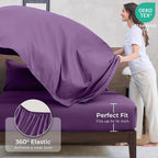 HEVUMYI Grape Purple Queen Comforter Set - Image 5