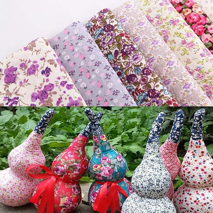 Colored Craft Felt Fabric Patchwork Cotton Sheets 50 Pieces 20 x 20cm - Image 8