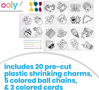 Ooly 28 PC DIY Shrinking Art Kit - Image 2