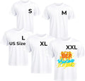 Joyclub White T Shirts Polyester Bulk Sublimation Blanks Wholesale Unisex Crew by Joyclub