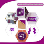 2 Pack 12'' x 12'' Opaque Purple Acrylic Sheet, 3mm Thick Acrylic Plastic Sheet - Image 6