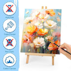 ESRICH Stretched Canvas for Painting, 8 Pack 9x12 Inch Canvas Value Pack - Image 4