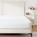 Rose&RISY White Queen Fitted Sheet, Soft and Breathable by ROSERISY