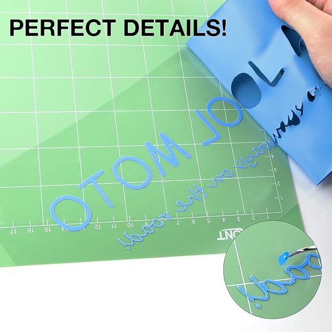 HTVRONT Heat Transfer Vinyl Sky Blue HTV Rolls, Sky Blue Heat Transfer Vinyl - Image 4
