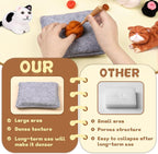 Mayboos 6 Pcs Needle Felting Kit, Animal Needle Felting Beginner Kits Wool Felt - Image 3