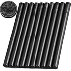 Black Sealing Wax Sticks, HOSEALING 10pcs Glue Gun Sealing Wax Sticks by HOSEALING