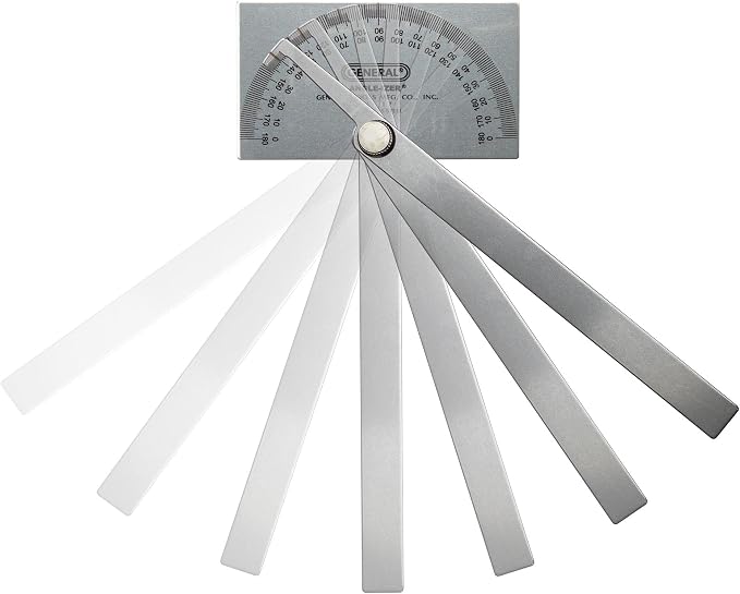 General Tools Angle Protractor #17 Stainless Steel Square Head + General Tools - Image 3