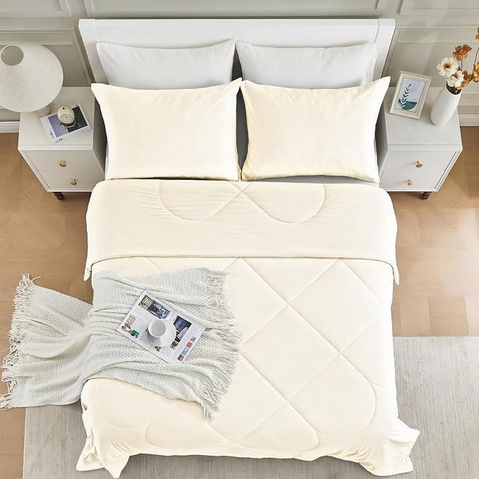 HOMFINE Cooling Comforter King Size, Japanese Double-Sided Cold Tech Fabric - Image 7