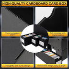 Trading Card Storage Box, Includes 21-600 CT Boxes & Card Dividers, + Trading - Image 5