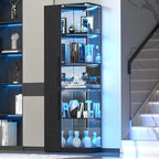 VersionTECH. Glass Display Cabinet - Image 8