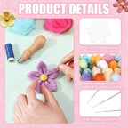 HunnmingRe 32 Set Needle Felting Kits Needle Felting Supplies - Image 3