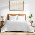 DAPU 100% Linen Duvet Cover Full 3PCs, Pure Natural French Flax Linen Duvet by DAPU