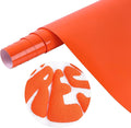 Tintnut Reddish Orange Heat Transfer Vinyl Roll, easy cut & weed, stretch by Tintnut