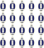 20PCS Sports Charms Enamel Basketball Baseball Pendant Charms - Image 2