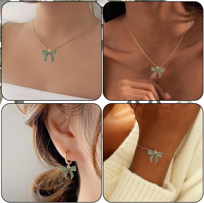 Bow Charms for Bracelet Jewelry Making Cute Bracelet Charms | 18Pcs, Bow Charms - Image 5
