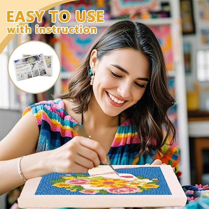 Doodlream Flower Lady Needle Kit - Image 3