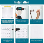 Peg Board Kit, Includes Pegboard and Accessories, - Image 8