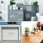 16 Pcs Mandala Stencils for Painting, 6x6 Inch Reusable Geometric Layering - Image 5