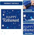 Qyeahkj 48Pcs Happy Retirement Paper Plates and Napkins Retirement Party - Image 4