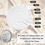 63PCS Silver Dollar Coin Holder, Coin Holders - Image 3