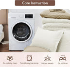 MUXHOMO 7 Pieces Full Comforter Set, Reversible Bed in a Bag Full Size - Image 9