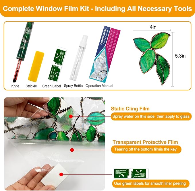 COUNTEWOL Window Privacy Film - Image 2