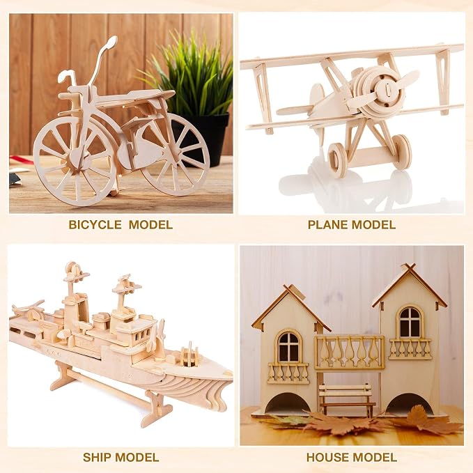 12 Pack Basswood Sheets Plywood Board 18 x 24 x 1/8 Inch- 3mm Thick Unfinished - Image 4
