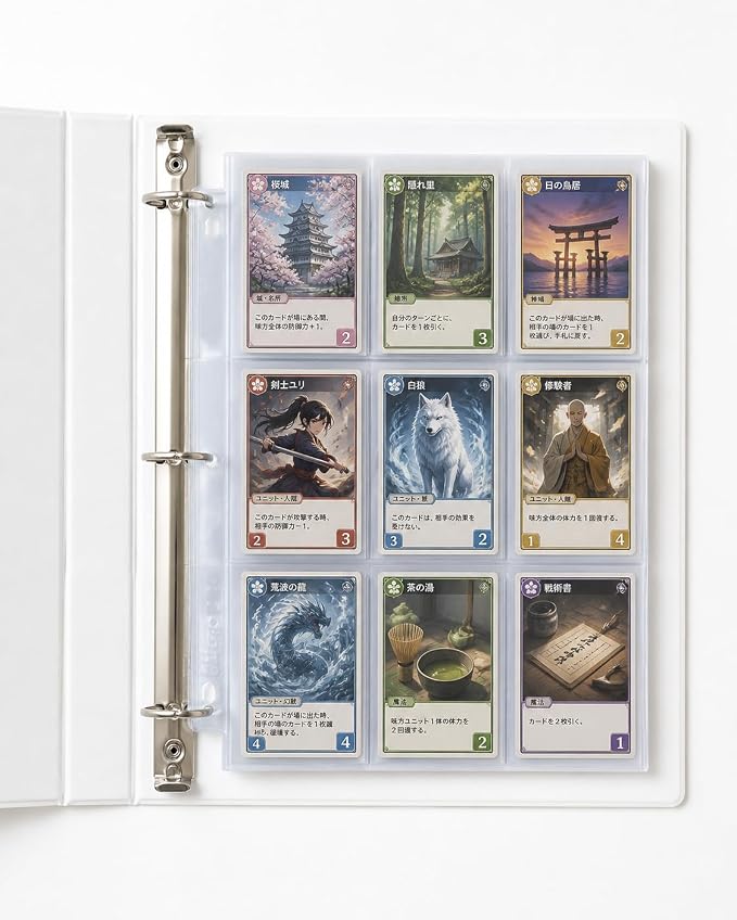 Ultra Pro Card Pages for Binders – 9 Pocket Trading Card Binder Pages – Silver - Image 2