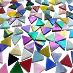 Triangle Iridescent Glass Mosaic Tiles - Image 3
