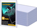 18 Count Card Sleeves Hard Plastic, Sooez 35PT Card Holder, Rigid Card Case by Sooez